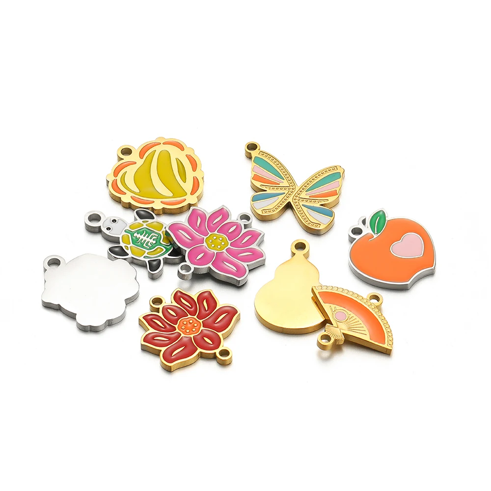 Jewelry Making 4 Year Old - 5 sztuk ze stali nierdzewnej lotos
