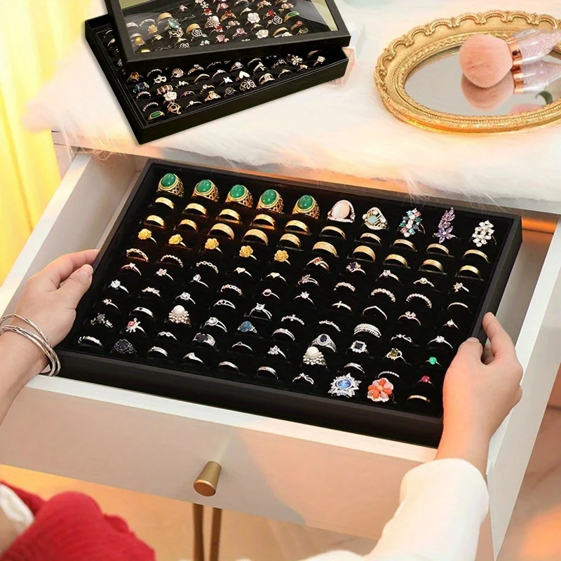 Jewelry Making Organizer - Zestaw ekspozytorów na pierścionki, organizer na