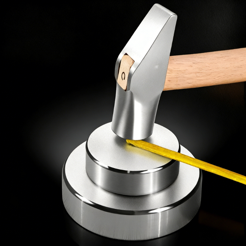 Jewelry Making Anvil - Ciężka stalowa podstawa warsztatowa z obciążeniem