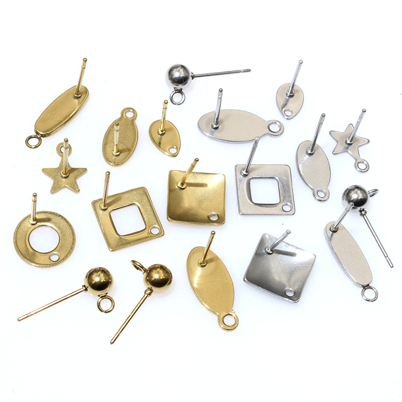 Jewelry Making Metal - 20 szt. Rękodzieło ze stali nierdzewnej