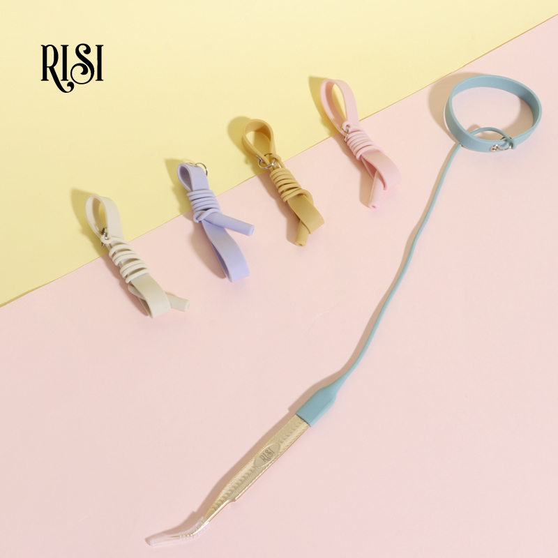 Jewelry Making Hand Tools - RISI silikonowe rzęsy pęseta do przedłużania