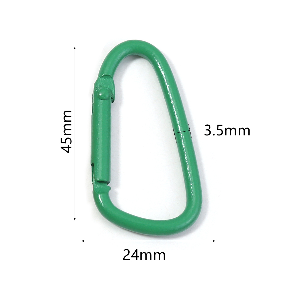 10 szt. Kolorowe karabińczyki  – Jewelry Making A Ring recenzja i cena
