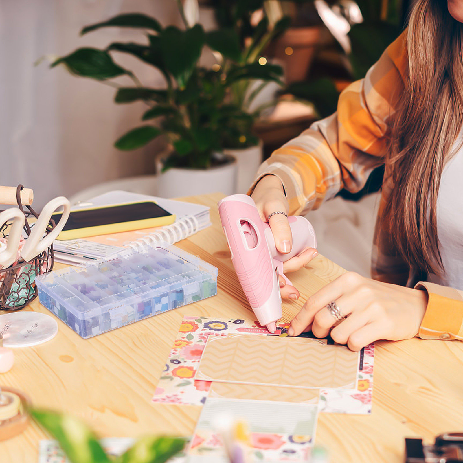 2 szt. Plastikowe pojemniki z  – Jewelry Making Organizer recenzja i cena
