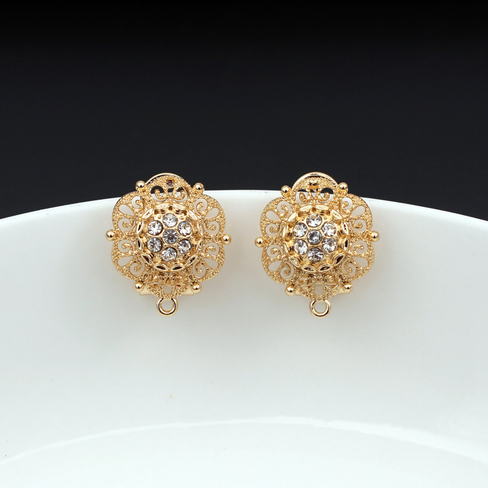 10 par kolczyków z kwiatami z  – Jewelry Making Dubai recenzja i cena