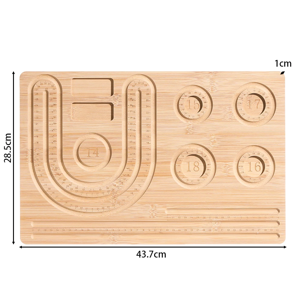 Drewniana tacka do nawlekania  – Jewelry Making Desk recenzja i cena