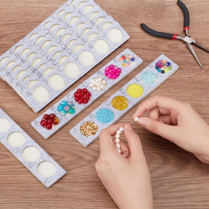 10szt Tace do projektowania ko – Jewelry Making Organizer recenzja i cena