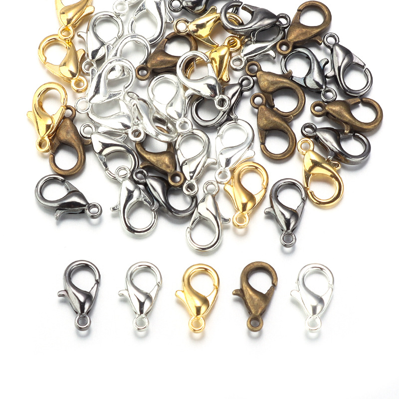 100 szt. Zapięć typu karabińcz – Jewelry Making Metal recenzja i cena