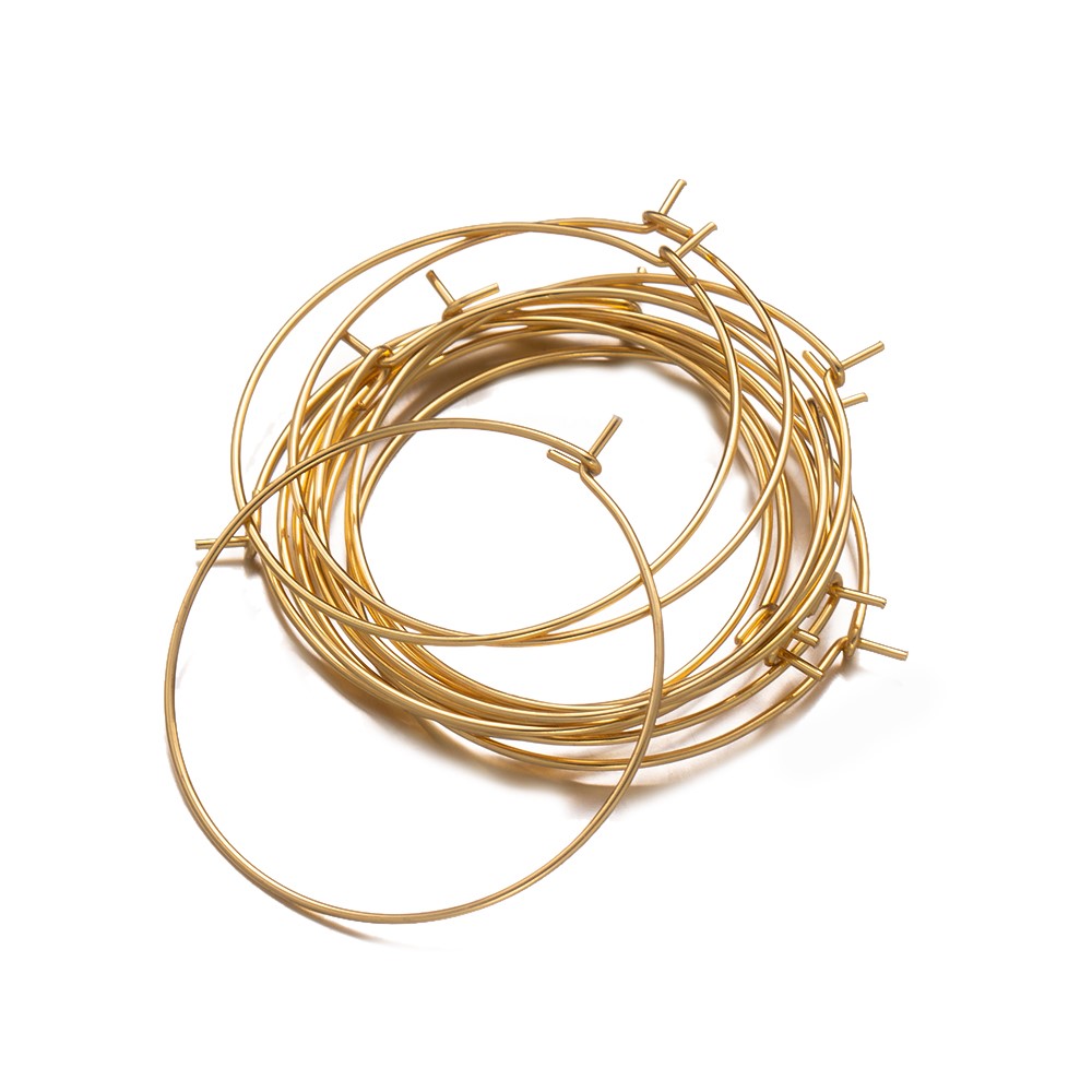 50 szt. Kolczyki koła ze stali – Jewelry Making A Ring recenzja i cena
