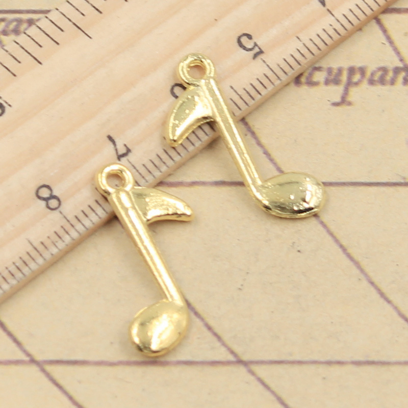 20 sztuk Charms Musical uwaga  – Jewelry Making Notes recenzja i cena