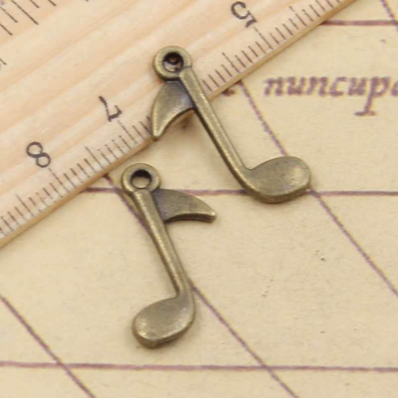 20 sztuk Charms Musical uwaga  – Jewelry Making Notes recenzja i cena