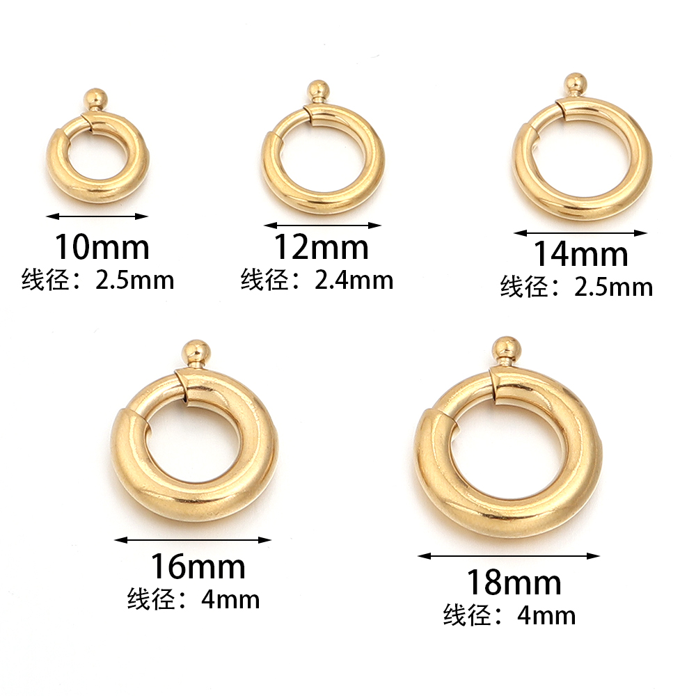 2 szt. Zapięcia sprężynowe ze  – Jewelry Making A Ring recenzja i cena