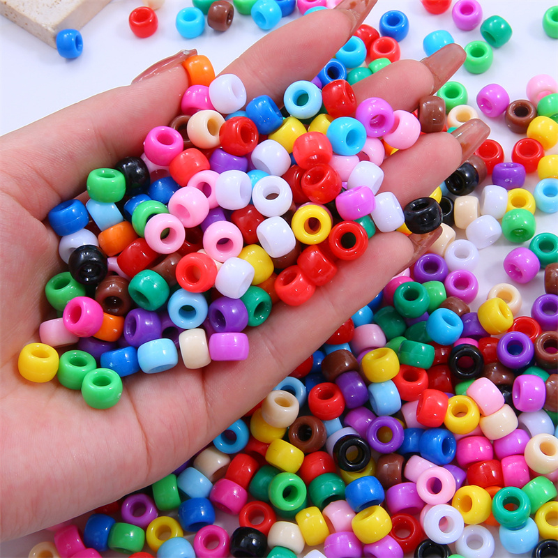 100 szt. 6x9mm Plastikowe Akry – Jewelry Making 4 Year Old recenzja i cena