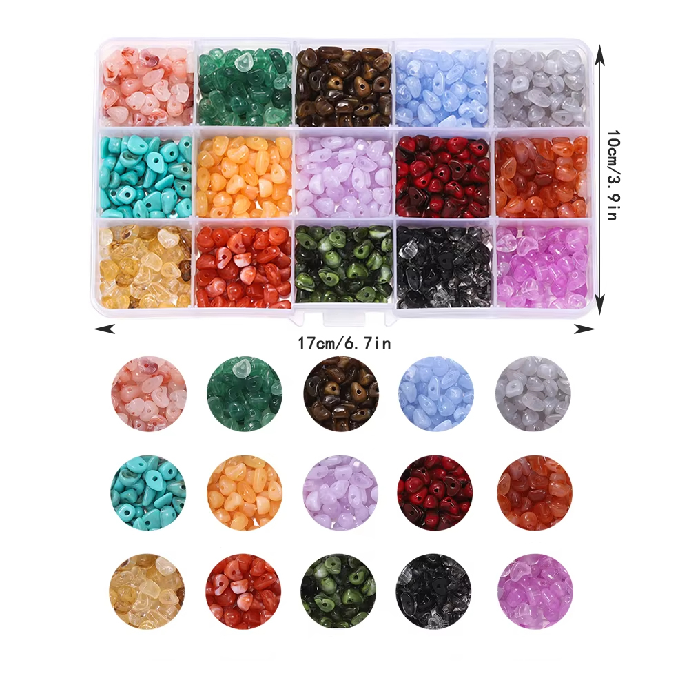 Około 525 sztuk/pudełko Imitac – Jewelry Making Organizer recenzja i cena