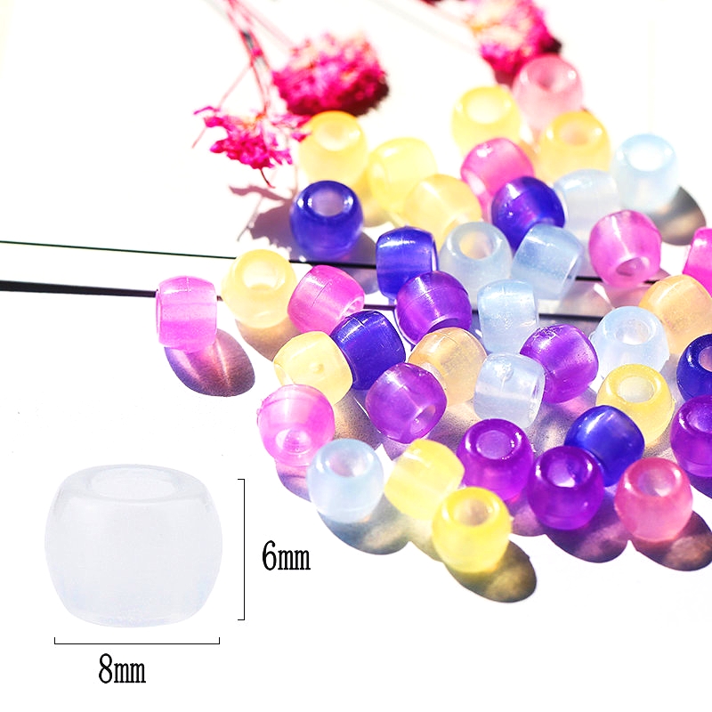 Koraliki akrylowe 6*8mm zmieni – Jewelry Making 4 Year Old recenzja i cena