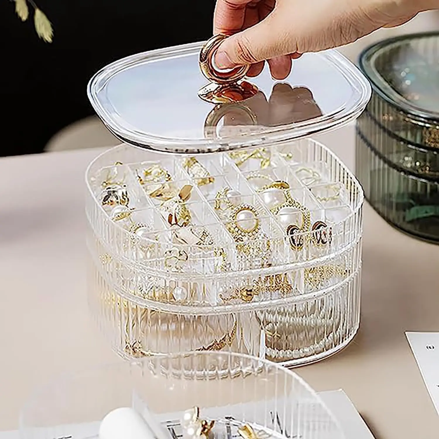 Pudełko na biżuterię, organize – Jewelry Making Organizer recenzja i cena