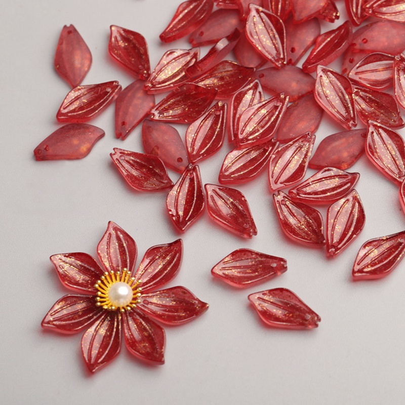 10 sztuk kształt płatka kwiatu – Jewelry Making Qc recenzja i cena