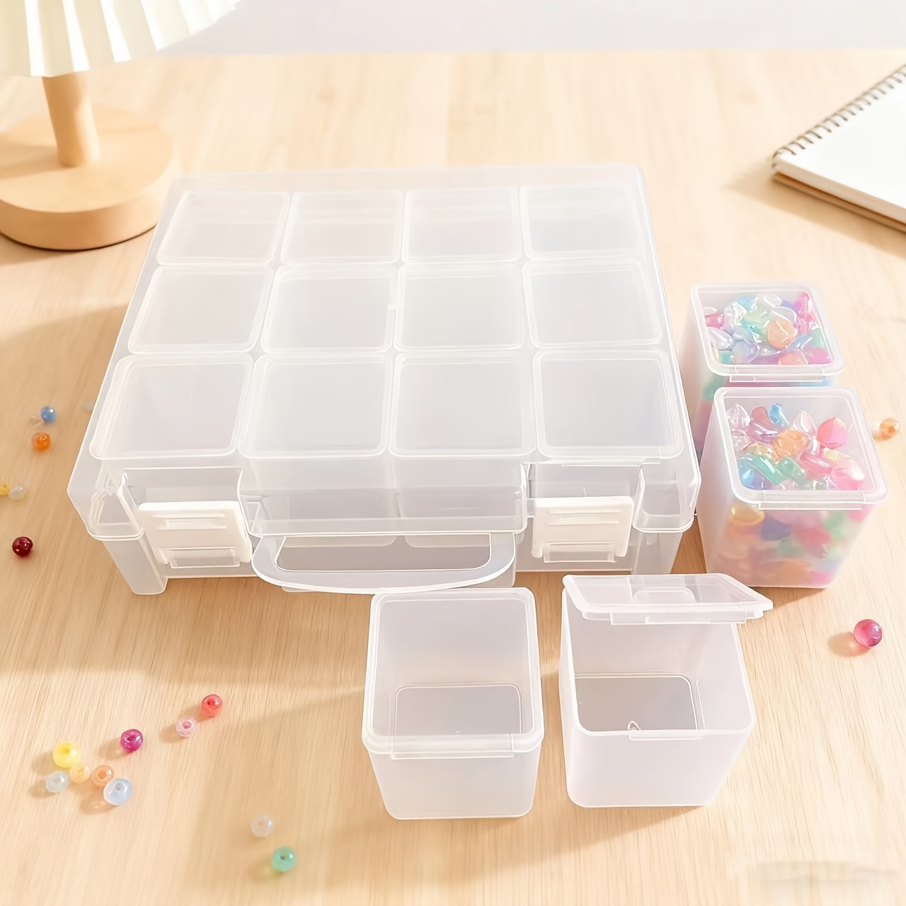 Zestaw 12-pojemnikowych plasti – Jewelry Making Organizer recenzja i cena