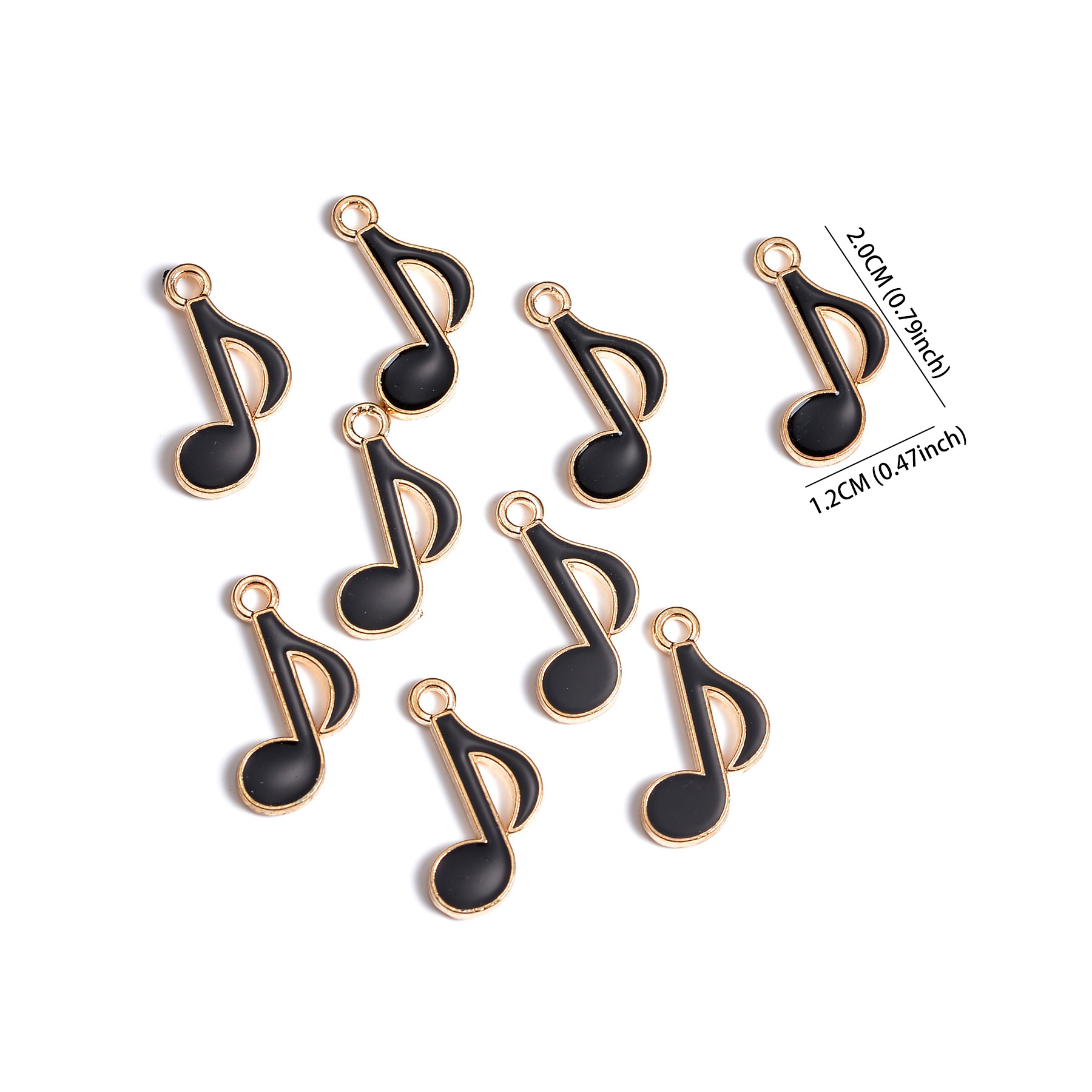 50 sztuk 12x20mm śliczne emali – Jewelry Making Notes recenzja i cena