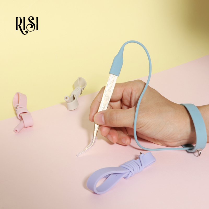RISI silikonowe rzęsy pęseta d – Jewelry Making Hand Tools recenzja i cena