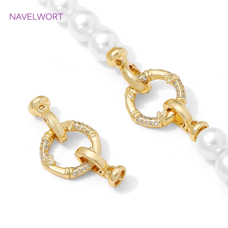 1/2 szt. Zapięcia z perłami pl – Jewelry Making Metal recenzja i cena